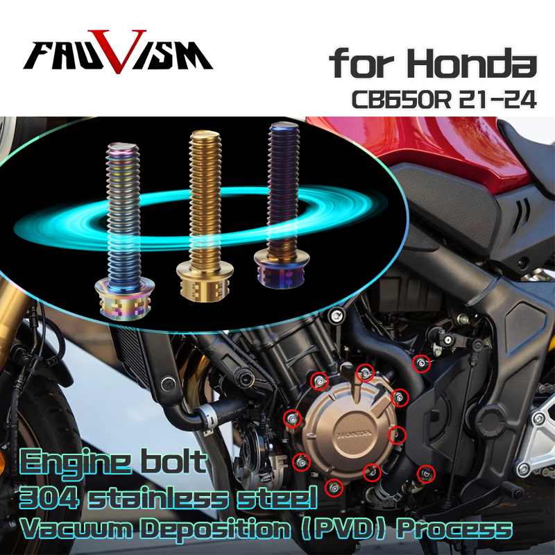 Engine Screws For Honda CBR650 - огляд і ціна Motorcycle Engine Parts