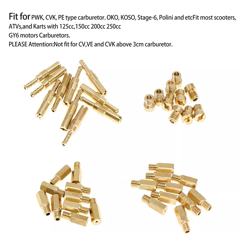 40Pcs Motorcycle Carburetor Je - огляд і ціна Motorcycle Carburetor