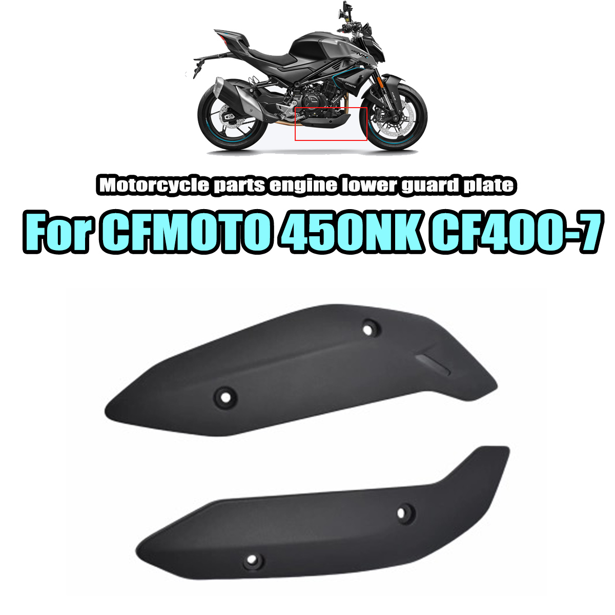 Fit For CFMOTO 450NK NK450 CF4 - огляд і ціна Motorcycle Engine Parts