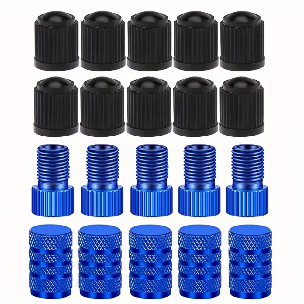 20-Piece Valve Stem Cap Set, A - огляд і ціна Motorcycle Valve Cover