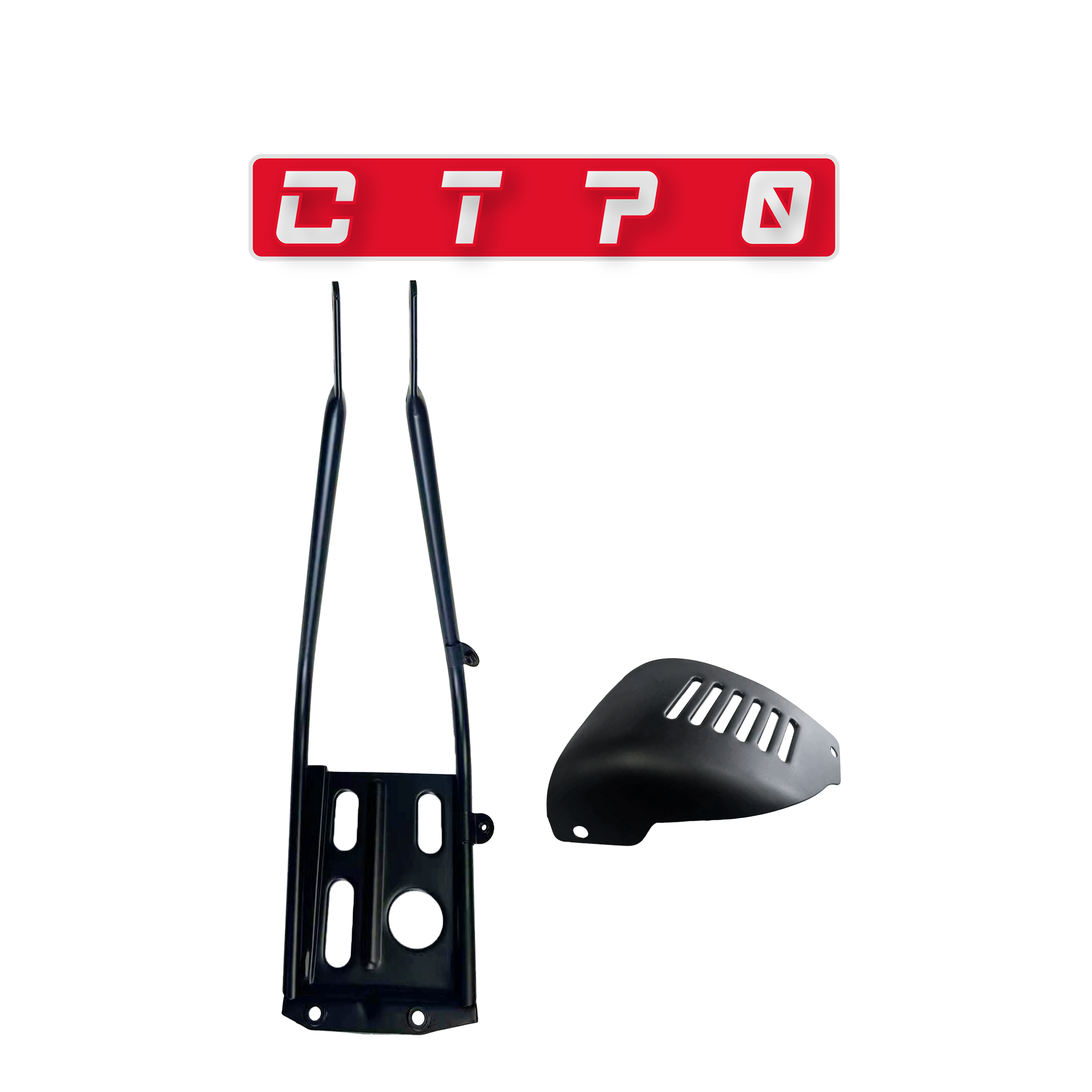 DAX CT70 Engine Guard and Spar - огляд і ціна Motorcycle Engine Parts